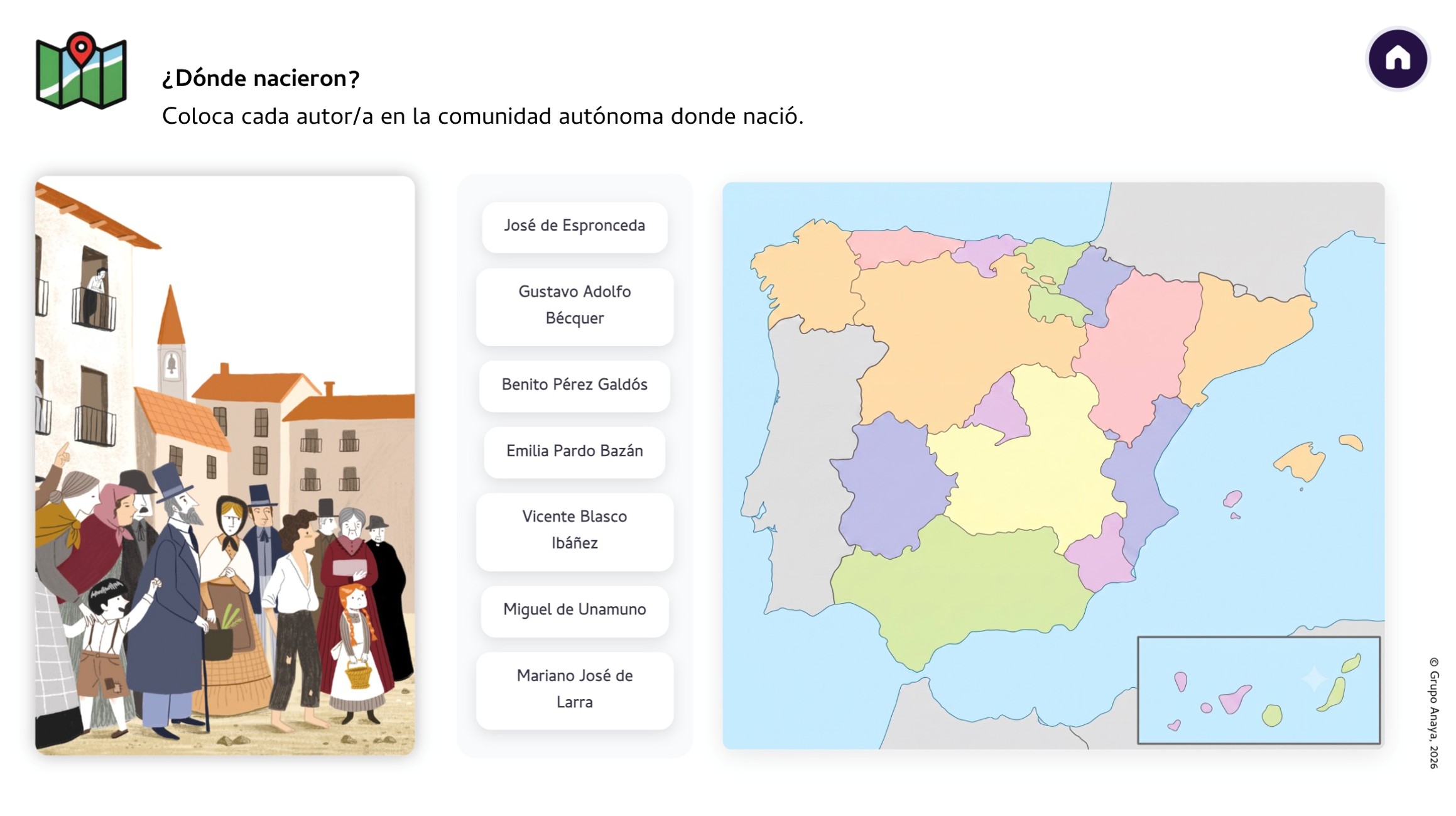 Colección Tus Clásicos: recursos de contextualización de la obra.