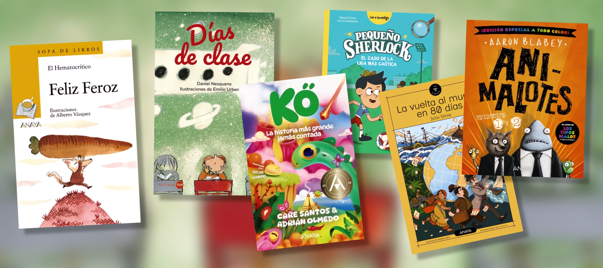 Lecturas recomendadas para la vuelta al cole en Primaria